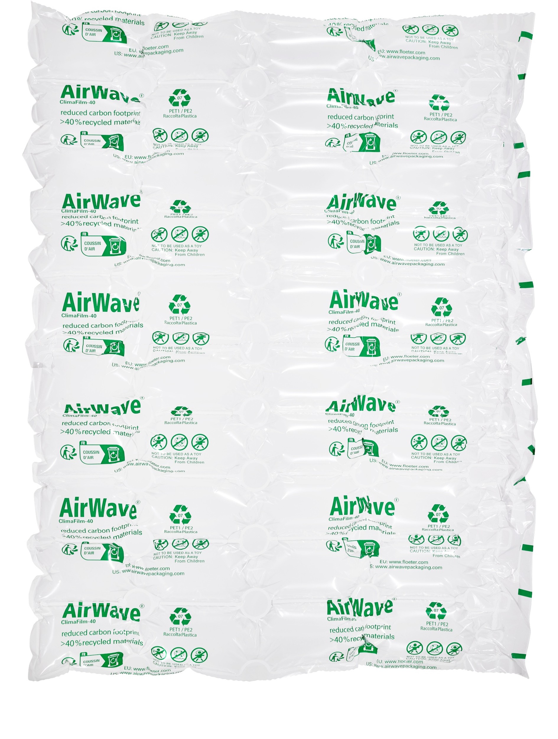 Heavy Duty EcoWave-40 type 8.3 air cushion wrapper