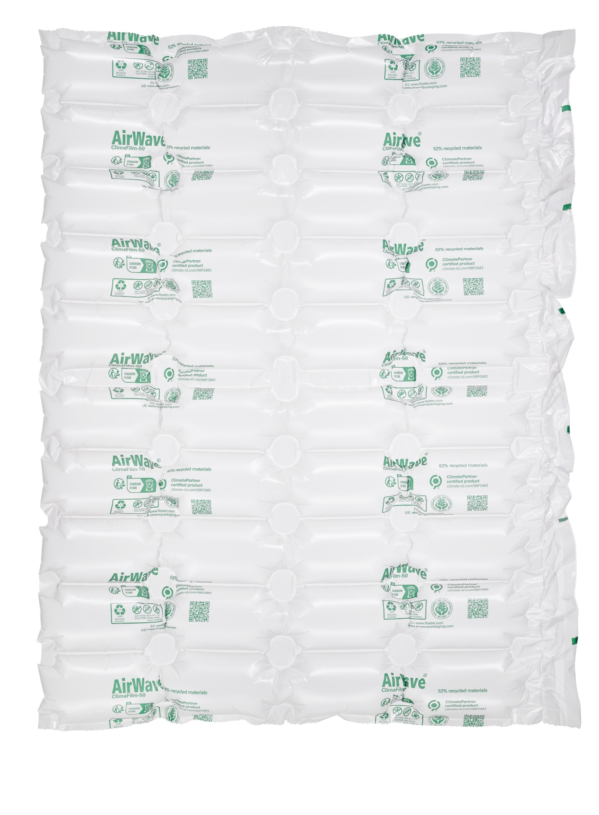AirWave ClimaFilm type 8.3 air cushion film - climate neutral delivery
