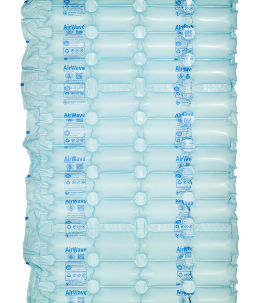 EcoWave-100 type 8.3 air cushion wrapper - climate certified / 90% PCR