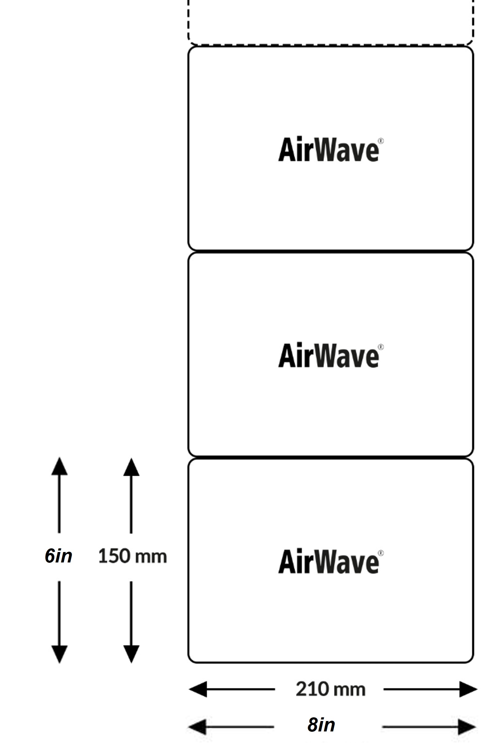 PolyWave light type 7.2 air cushion chain