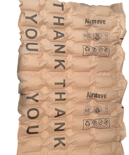 THANK YOU PaperWave Typ 8.3 air cushion wrapper