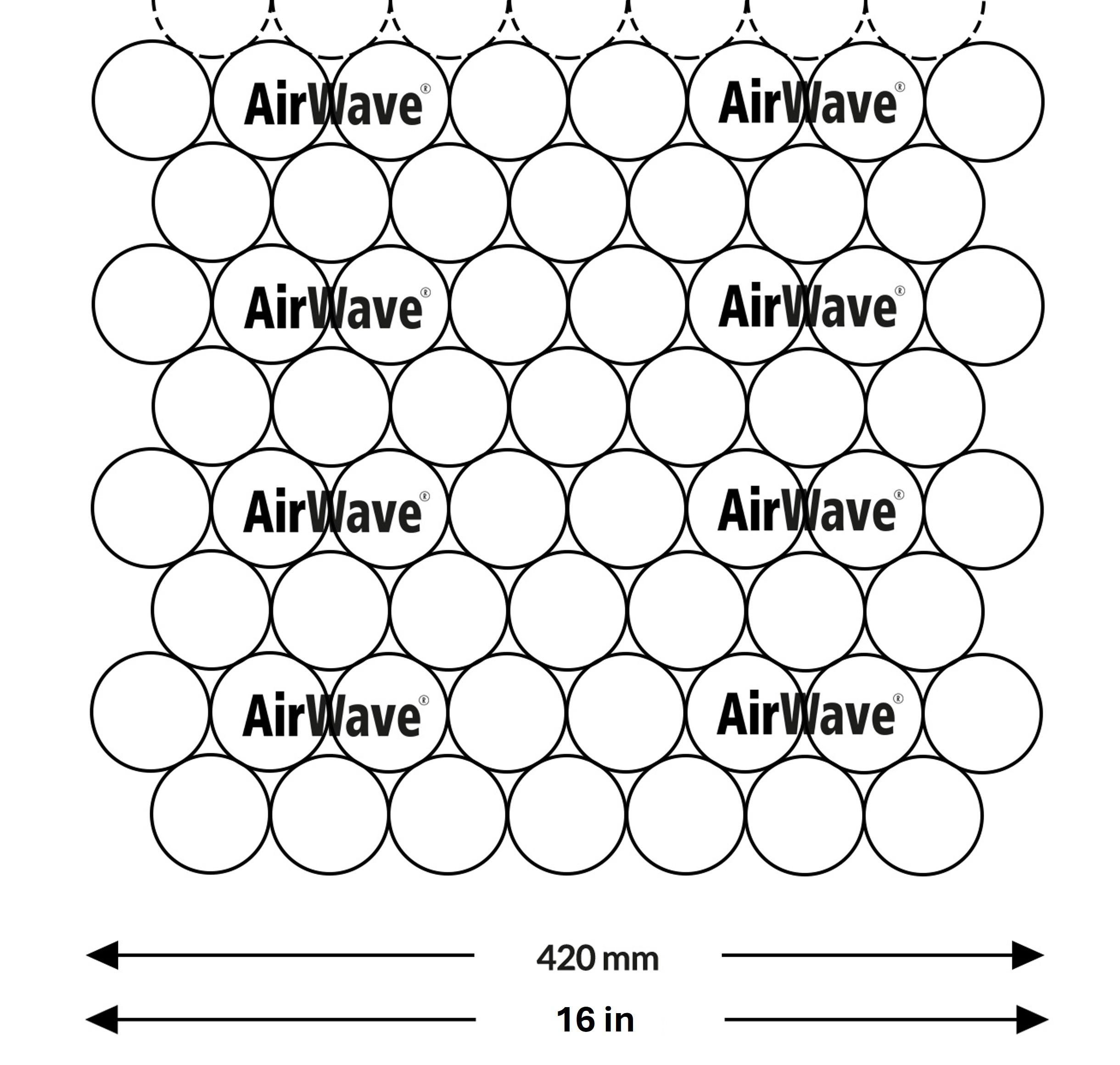 PolyWave Light type 8.4 air cushion wrapper